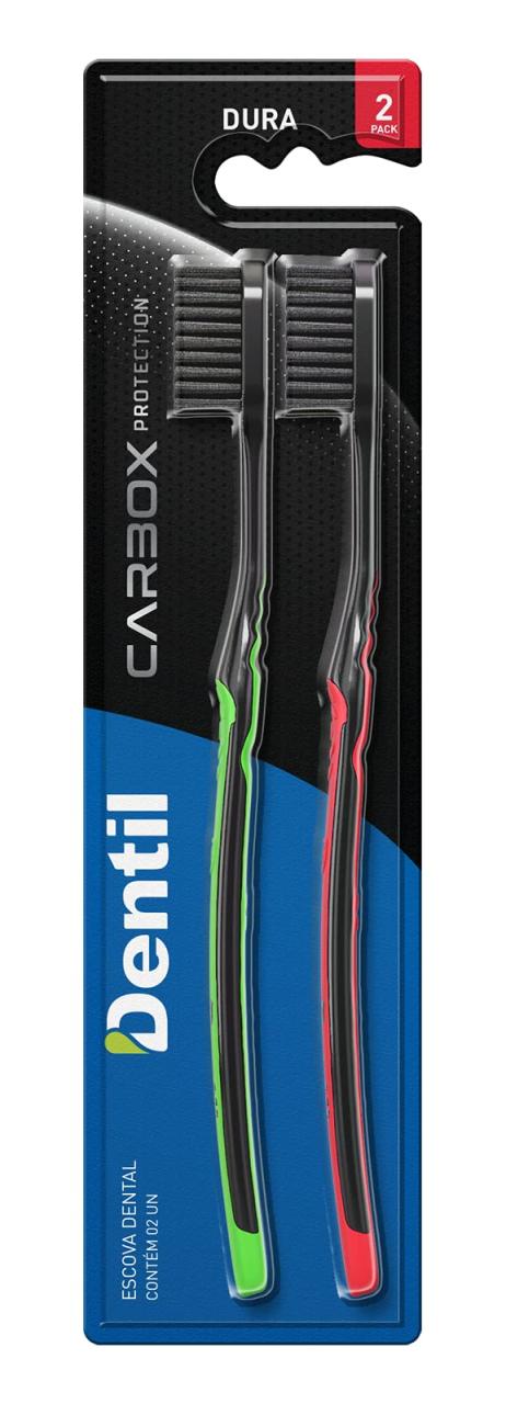 imagem de ESC DENTAL DENTIL CARBOX PROTEC. DURA C/2UN