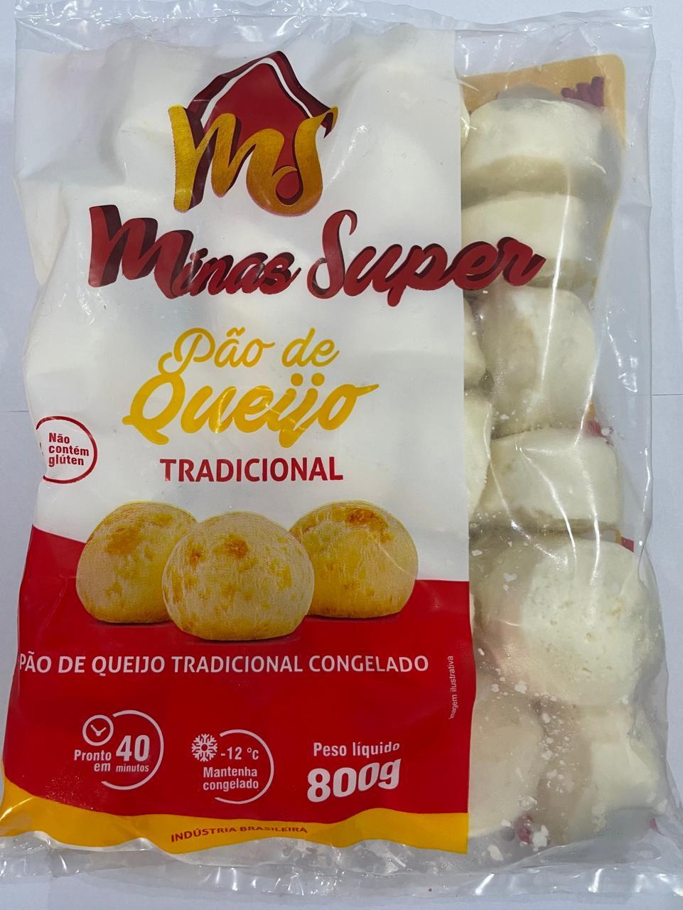 imagem de PAO DE QUEIJO MINAS SUPER 800G TRAD