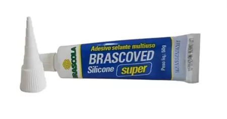 imagem de ADESIVO SILICONE MULTIUSO BRASCOVED 50G
