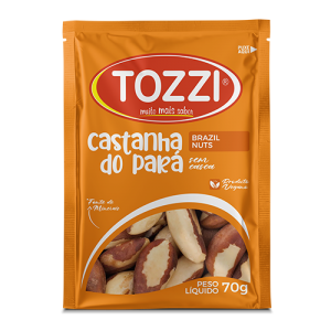 imagem de CASTANHA DO PARA TOZZI 70G S/ CASCA SACHE