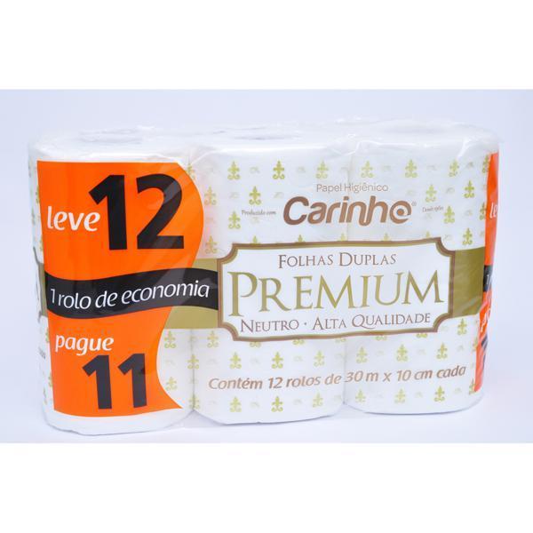 imagem de PAPEL HIG CARINHO PREMIUM C/12 30M FOLHA DUPLA