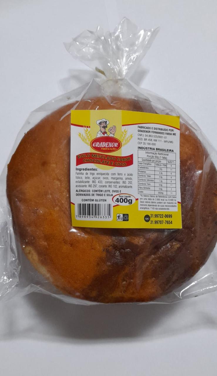 imagem de BOLO GRADENOR 400G MESCLADO