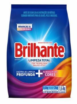 imagem de SABAO PO BRILHANTE 1,6KG LIMP TOTAL SACHE