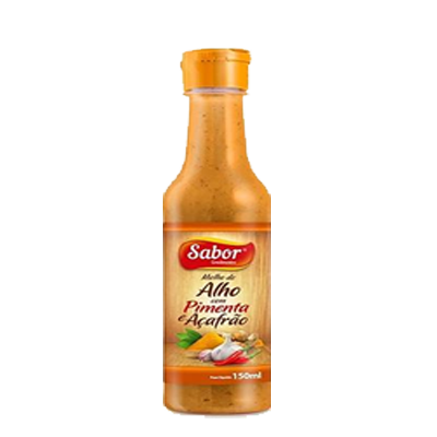 imagem de MOLHO SABOR 150ML ALHO C/ PIMENTA E ACAFRAO