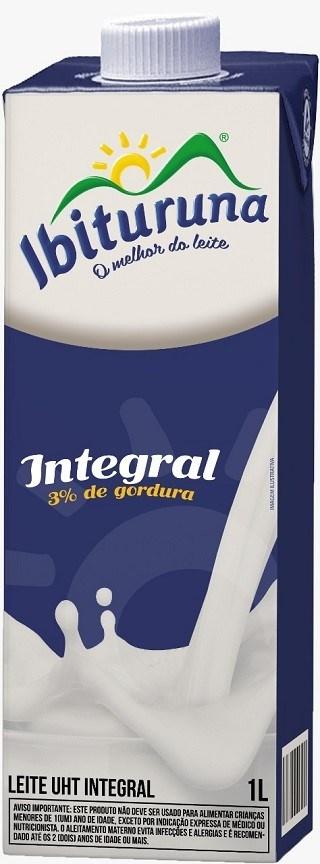 imagem de LEITE UHT IBITURUNA 1L INTEGRAL C/TAMPA
