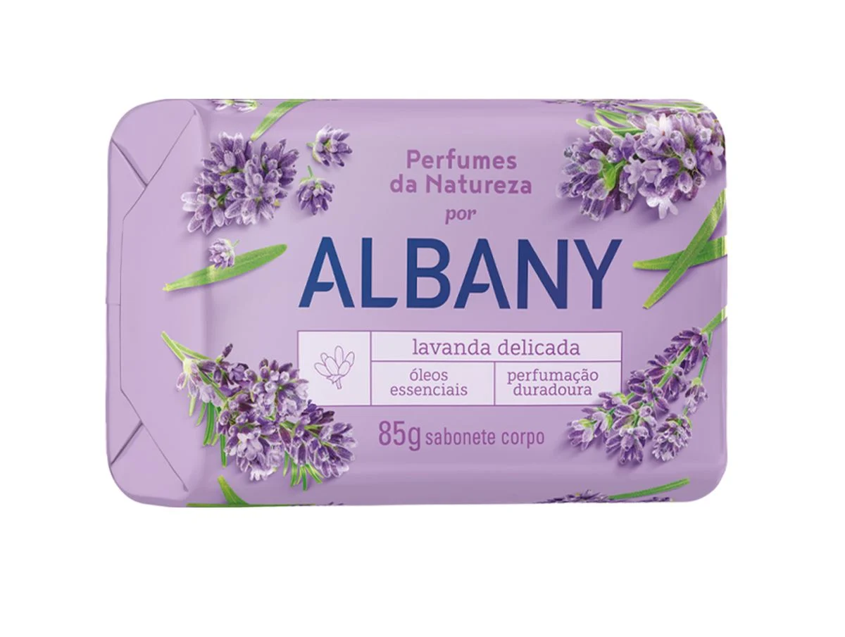 imagem de SABONETE ALBANY 85G PERFUMACAO LAVANDA DELICADA