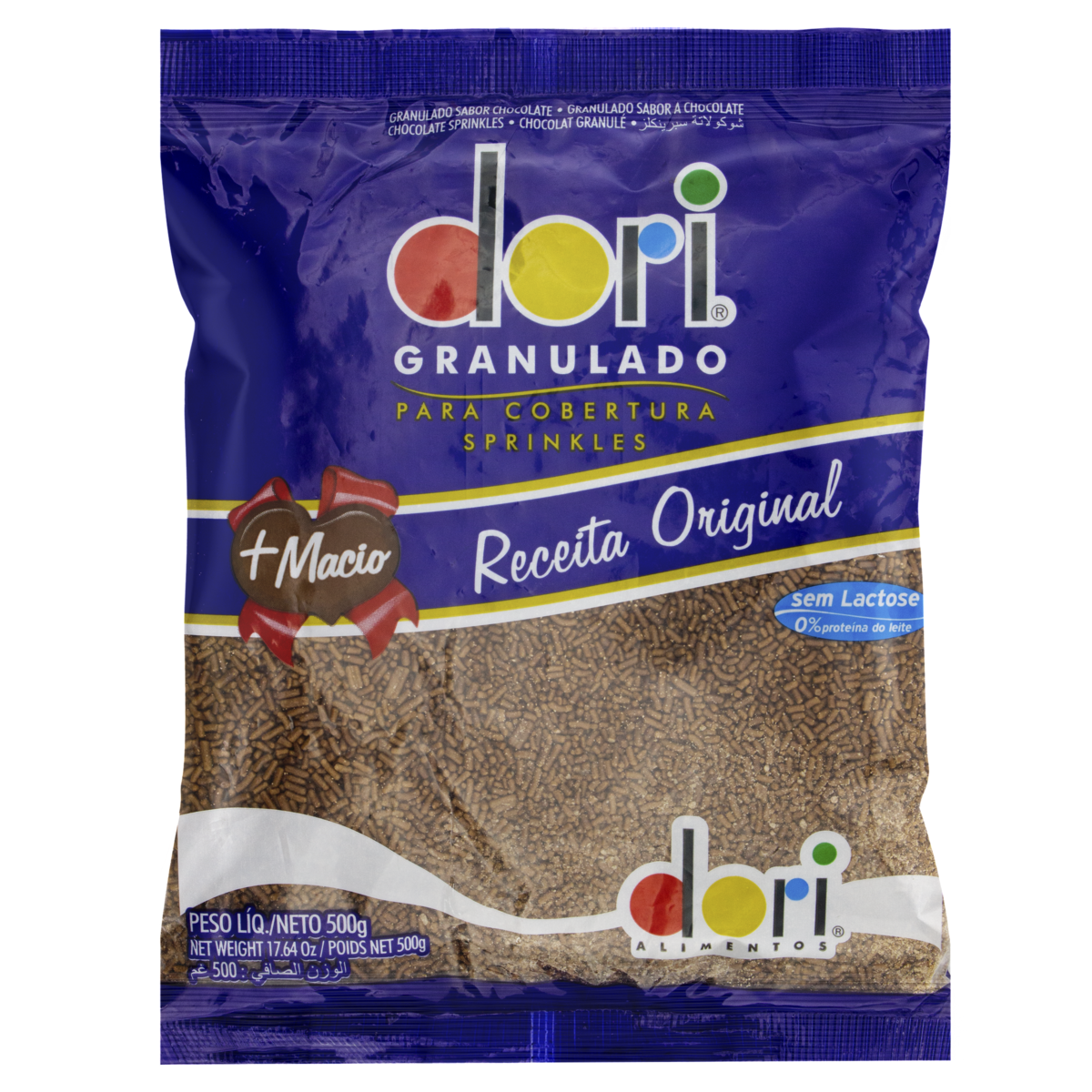 imagem de CHOC GRANULADO DORI 500G