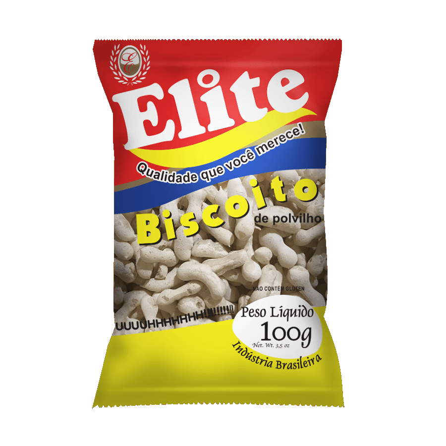 imagem de BISC ELITE 100G POLVILHO
