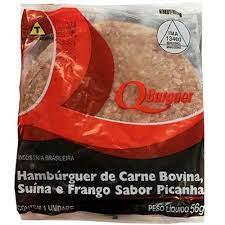 imagem de BIFE HAMBURGUER QBURGUER 56G