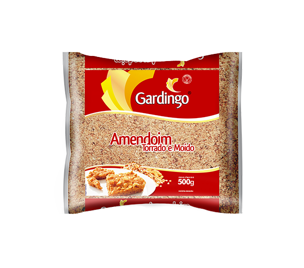 imagem de AMENDOIM GARDINGO 500G TORRADO E MOIDO