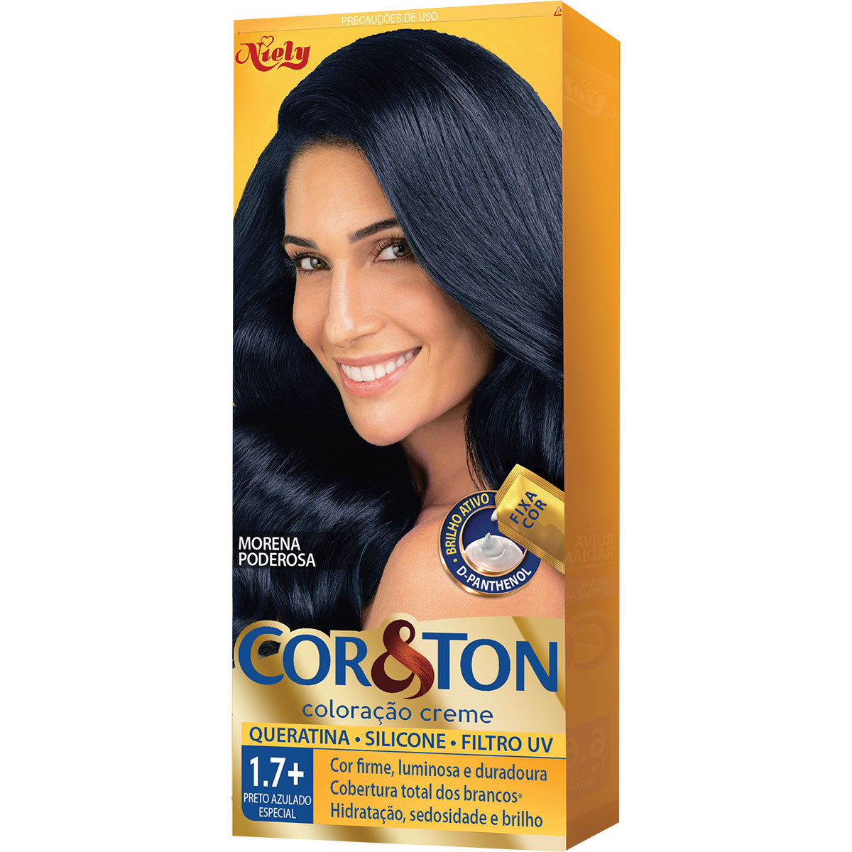 imagem de TINTA CORTOM 1 7 PRETO AZULADO