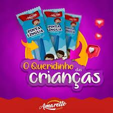 imagem de PICOLE AMARETTO KIDS PINTA LINGUA
