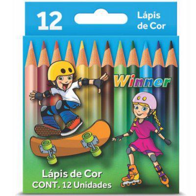 imagem de LAPIS DE COR WINNER PEQUENO C 12