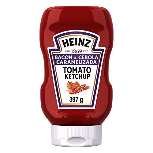 imagem de CATCHUP HEINZ 397G BACON / CEBOLA CARAM