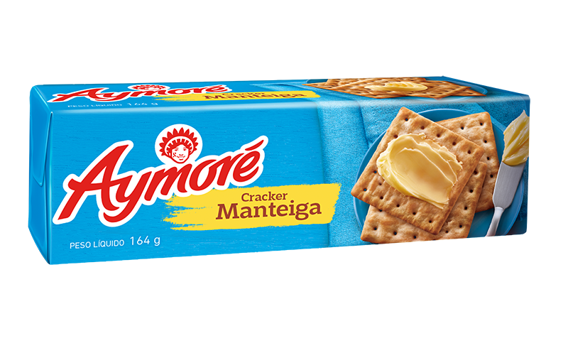 imagem de BISC AYMORE 164G CREAM CRACKER MANTEIGA
