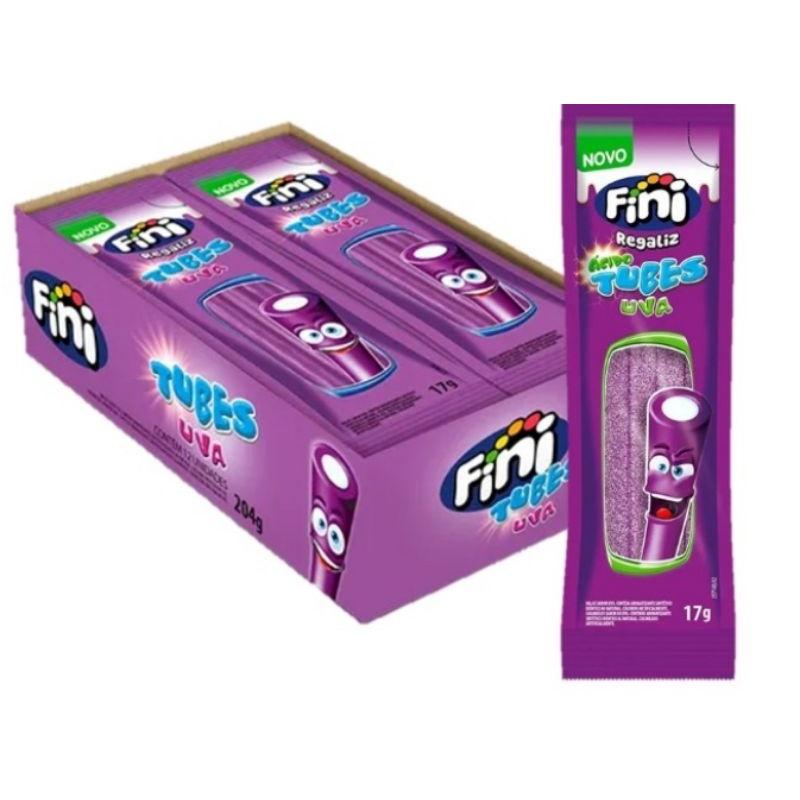 imagem de BALA FINI 15G TUBES UVA