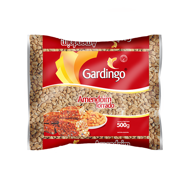 imagem de AMENDOIM TORRADO GARDINGO 500G GRAO