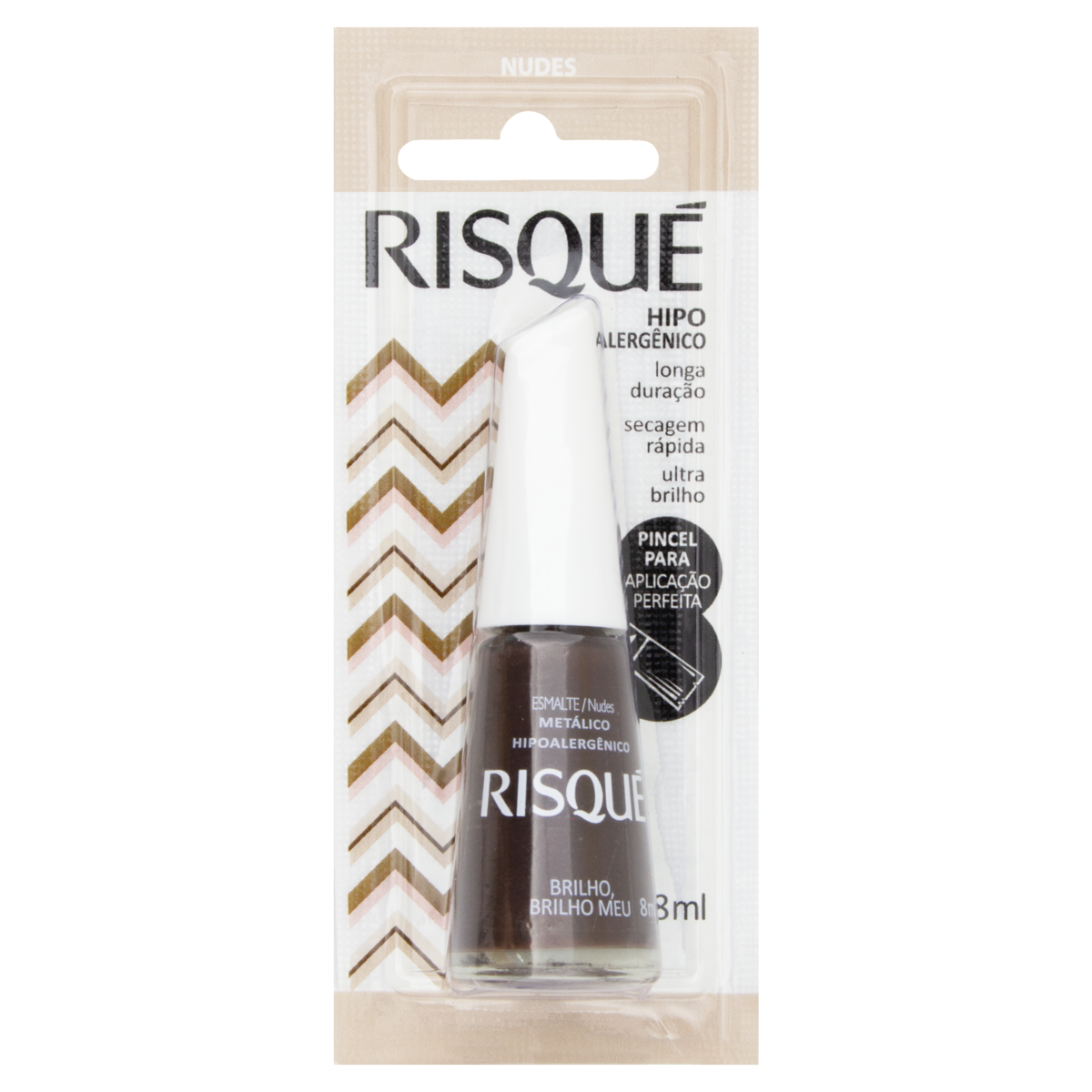 imagem de ESMALTE RISQUE 8ML TERRACOTA