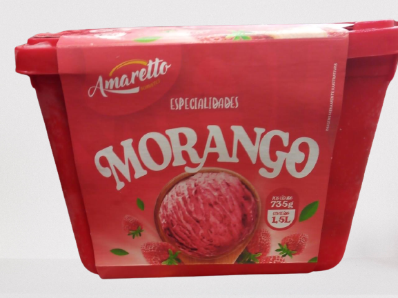 imagem de SVT AMARETTO POTE 1 5 LT MORANGO