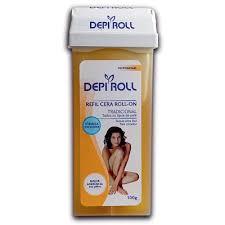imagem de CERA DEPIL DEPIROLL ROLLON 100G AMARELA TAMP F