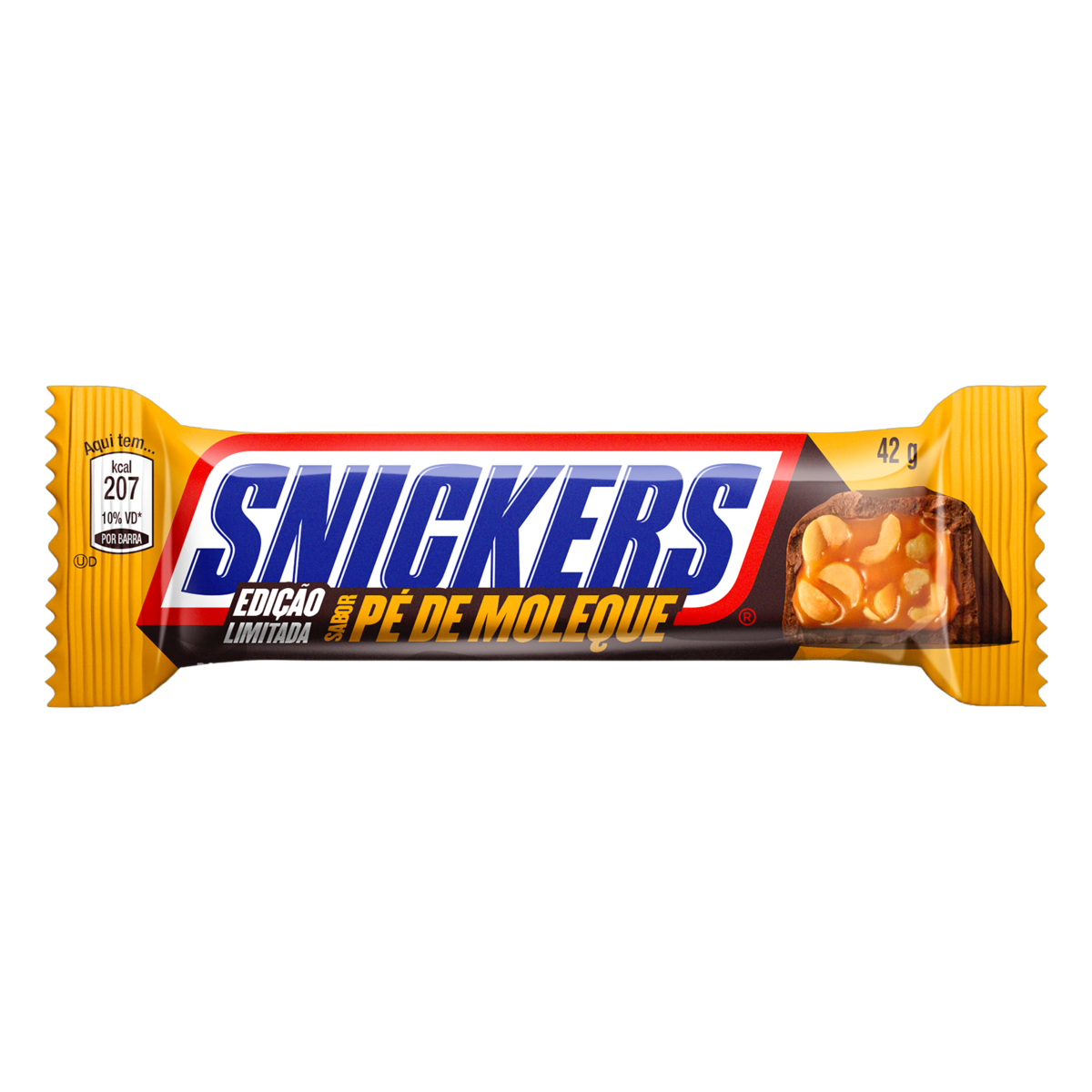 imagem de SNICKERS 42G PE DE MOLEQUE