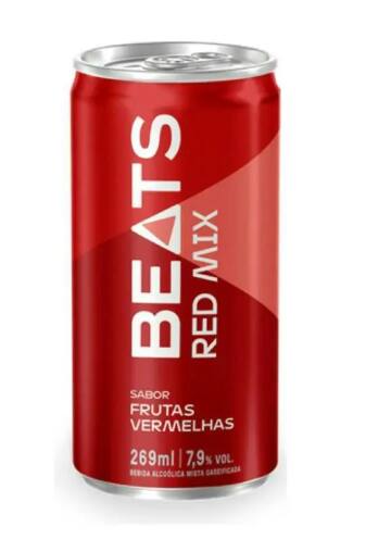 imagem de BEATS RED MIX 269ML LATA FRUTAS VERMELHAS