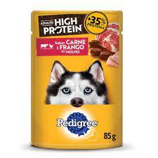 imagem de PEDIGREE 85G CARNE/FGO SACHE ADULTO