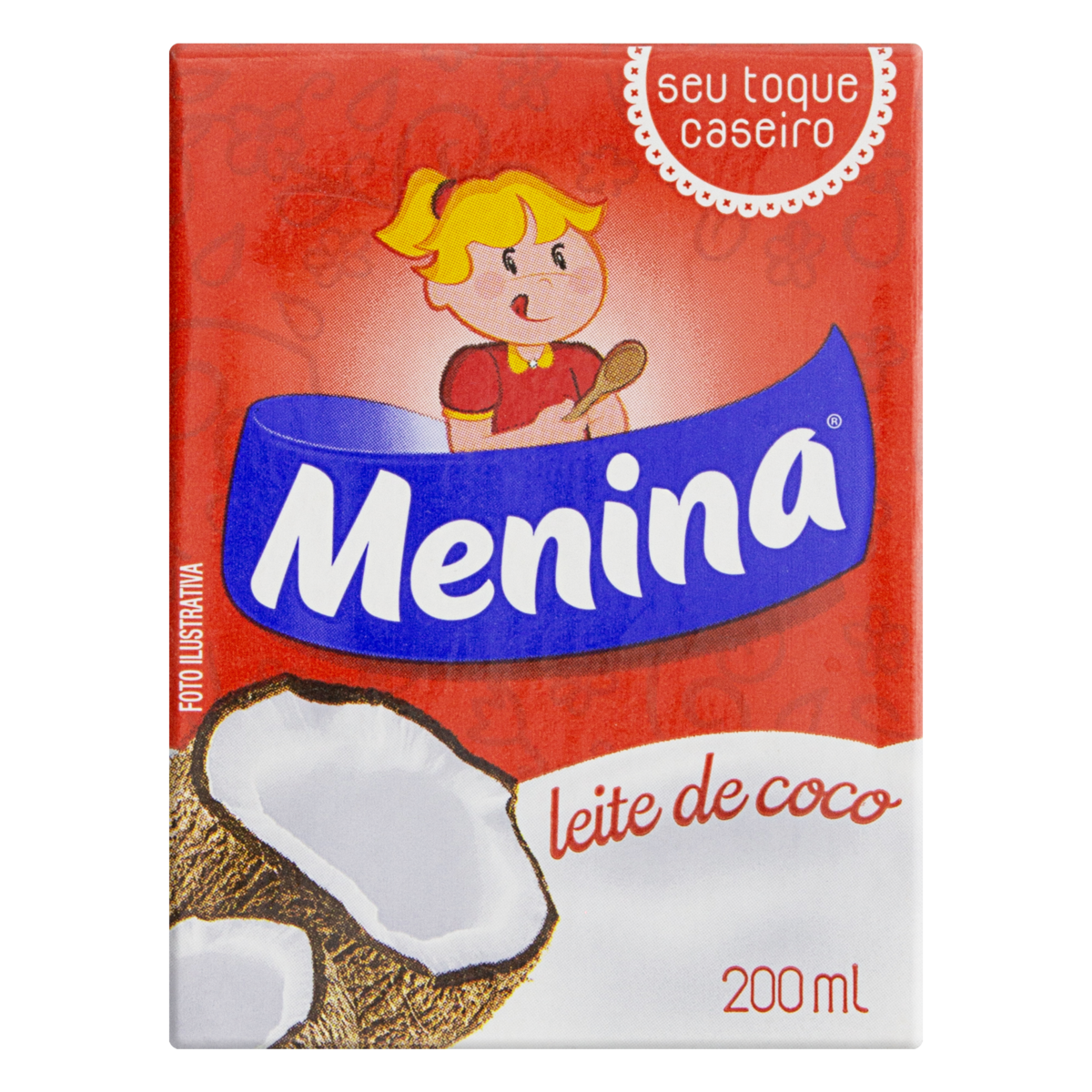imagem de LEITE DE COCO MENINA 200ML TP