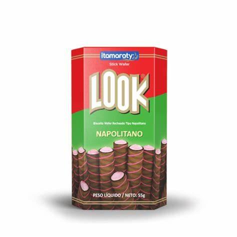 imagem de BISC LOOK 55G WAFER NAPOLITANO