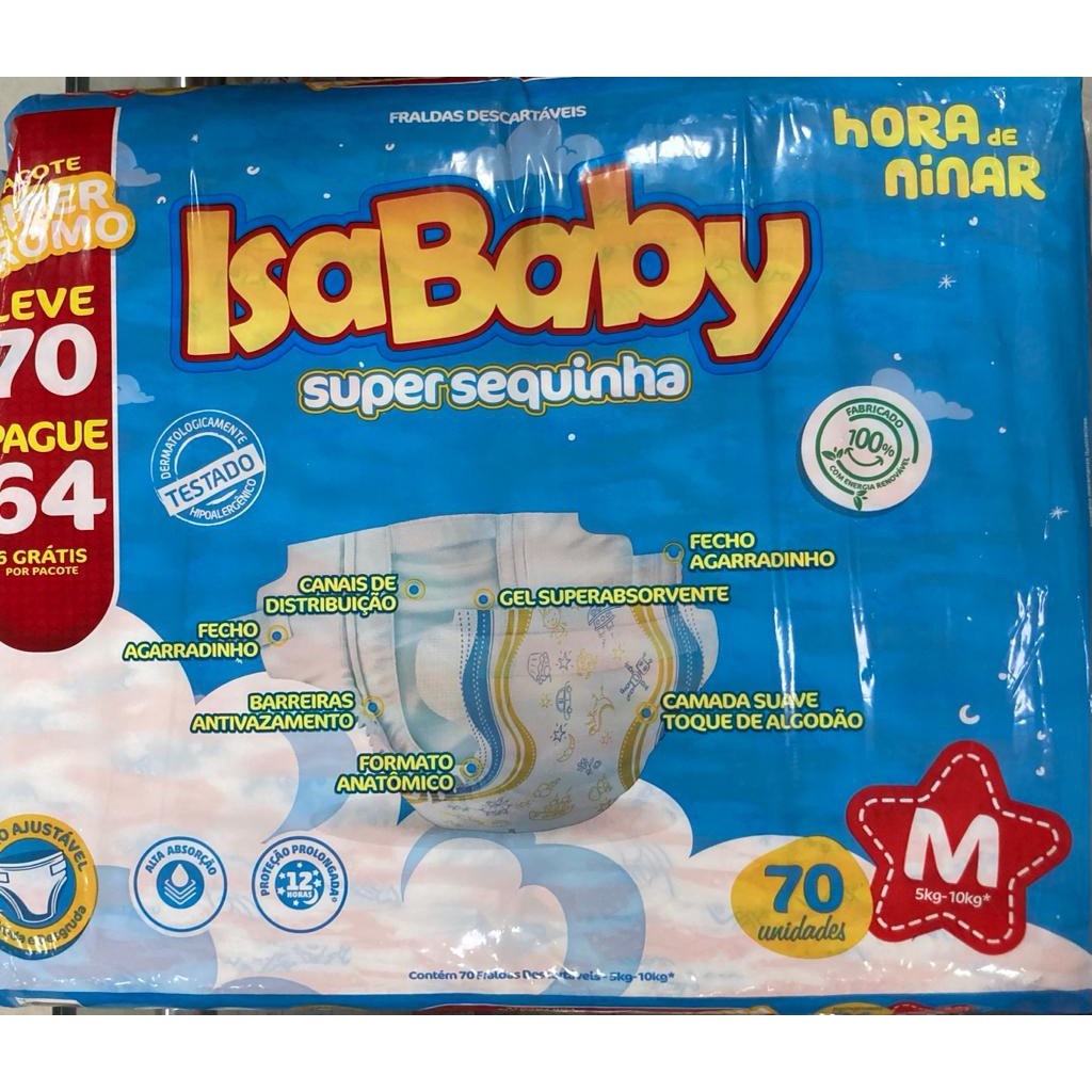 imagem de FR ISABABY SUPER SEQUINHA M C/ 70