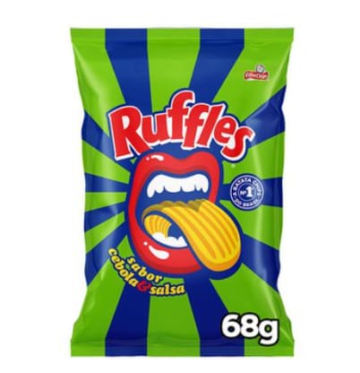 imagem de SALG RUFFLES 68G CEBOLA E SALSA