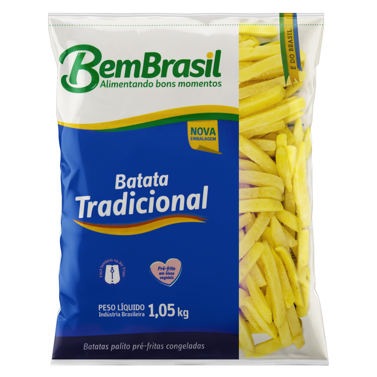 imagem de BATATA PRE FRITA BEM BRASIL 1,05KG