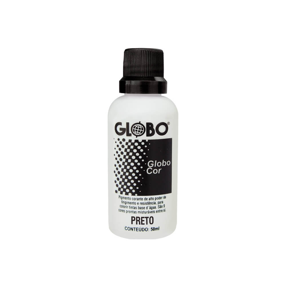 imagem de BISNAGA GLOBO 50ML PRETA