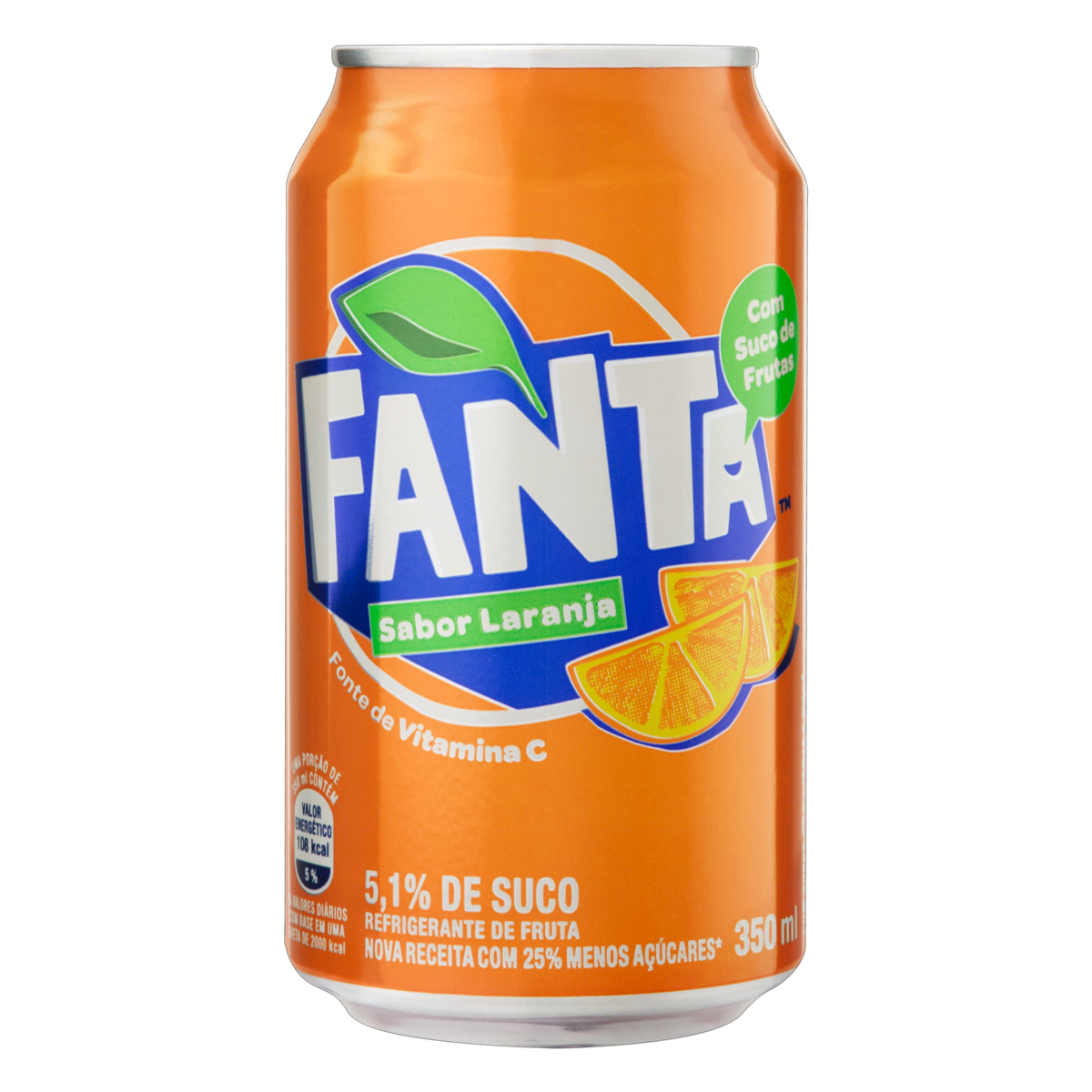 imagem de REFRI FANTA 350ML LARANJA