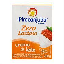 imagem de CREME DE LEITE PIRACANJUBA 200G ZERO LACTOSE