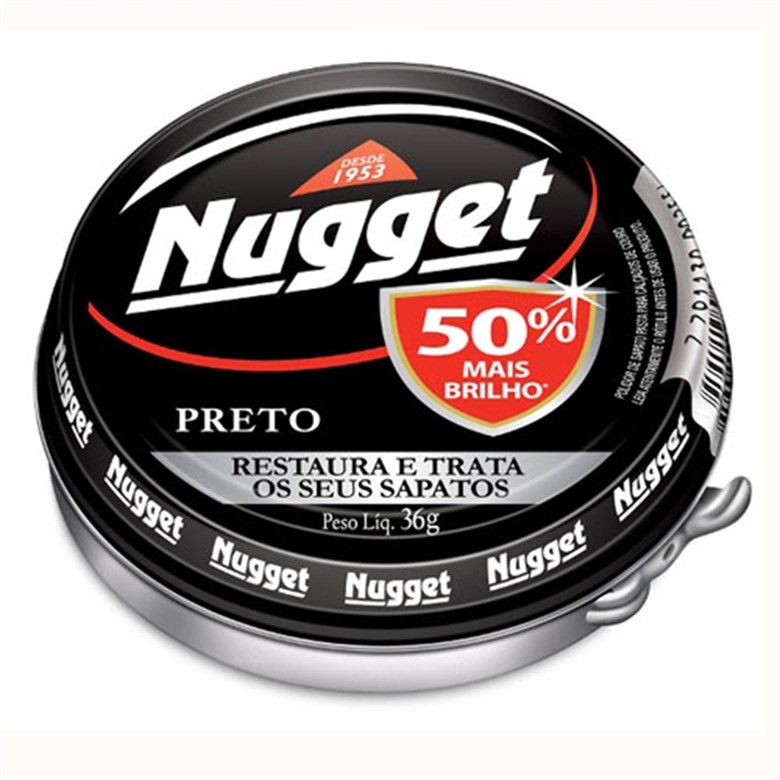 imagem de NUGGET PASTA 36G PRETO