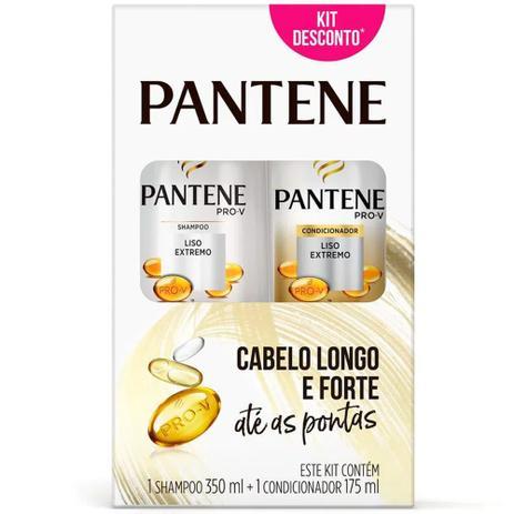 imagem de KIT PANTENE LISO EXT. SH350ML+COND175ML