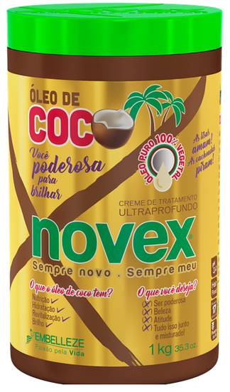 imagem de CR NOVEX 1KG OLEO DE COCO