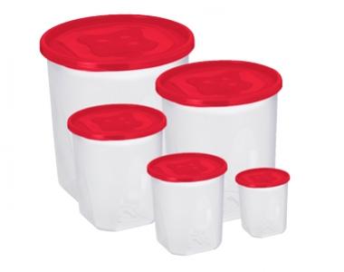 imagem de POTE PLAST MANT RENDONDO C 5 PCS