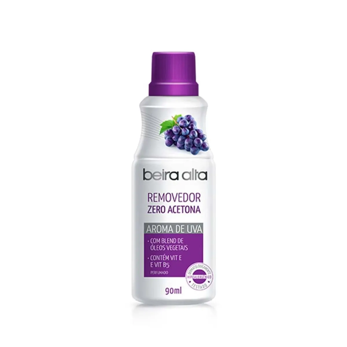 imagem de REMOV ESMALTE BEIRA ALTA 90ML ZERO ACETONA