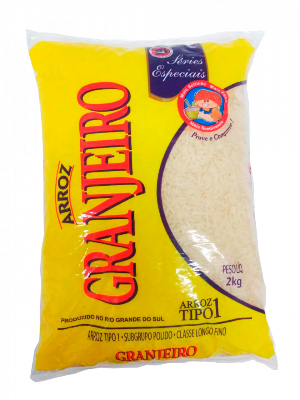 imagem de ARROZ GRANJEIRO 2KG TP1