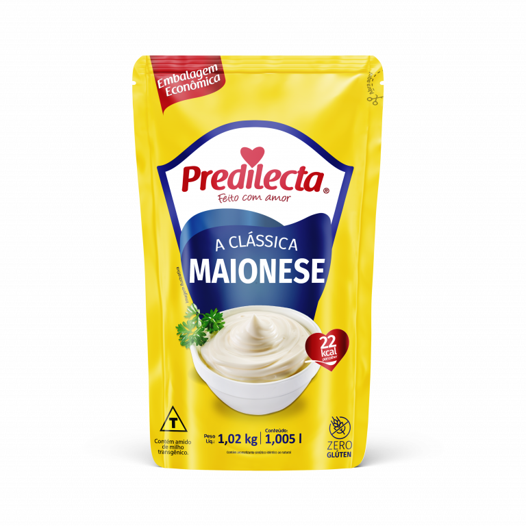 imagem de MAIONESE PREDILECTA 1,02KG SACHE