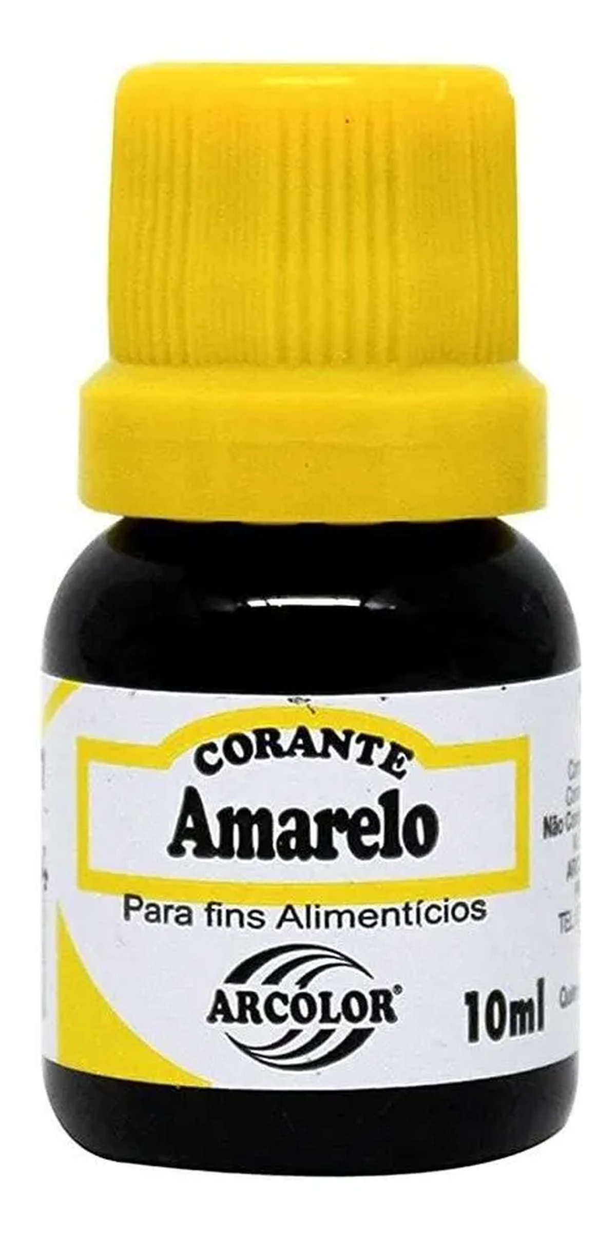 imagem de CORANTE LIQ BRAS 10ML AMARELO