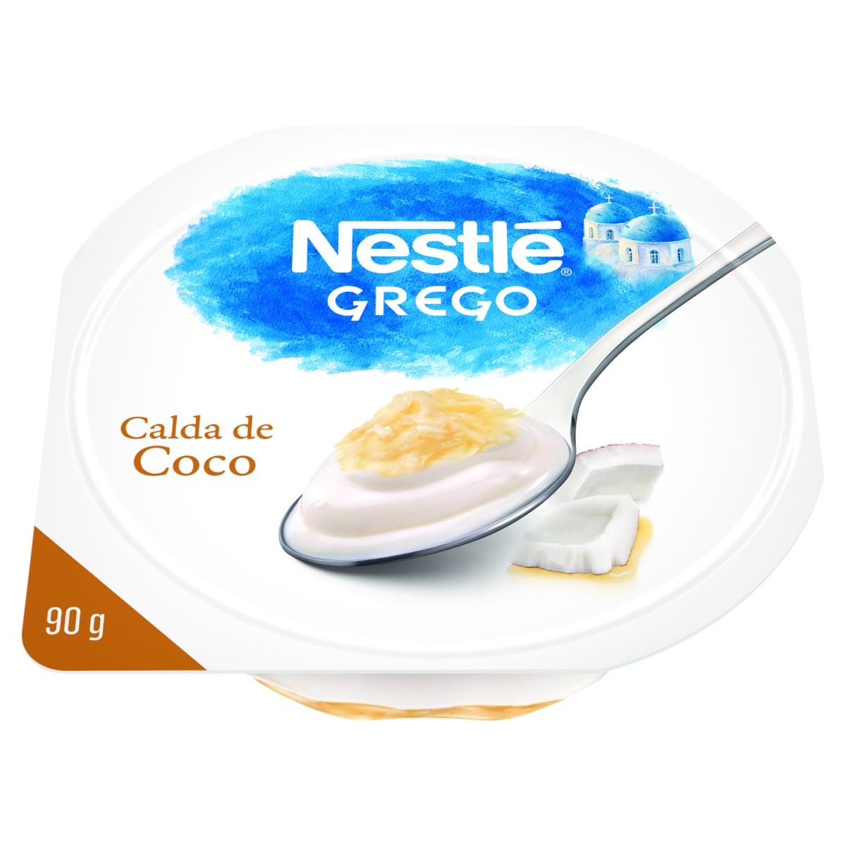 imagem de IOG GREGO NESTLE 90G CALDA DE COCO