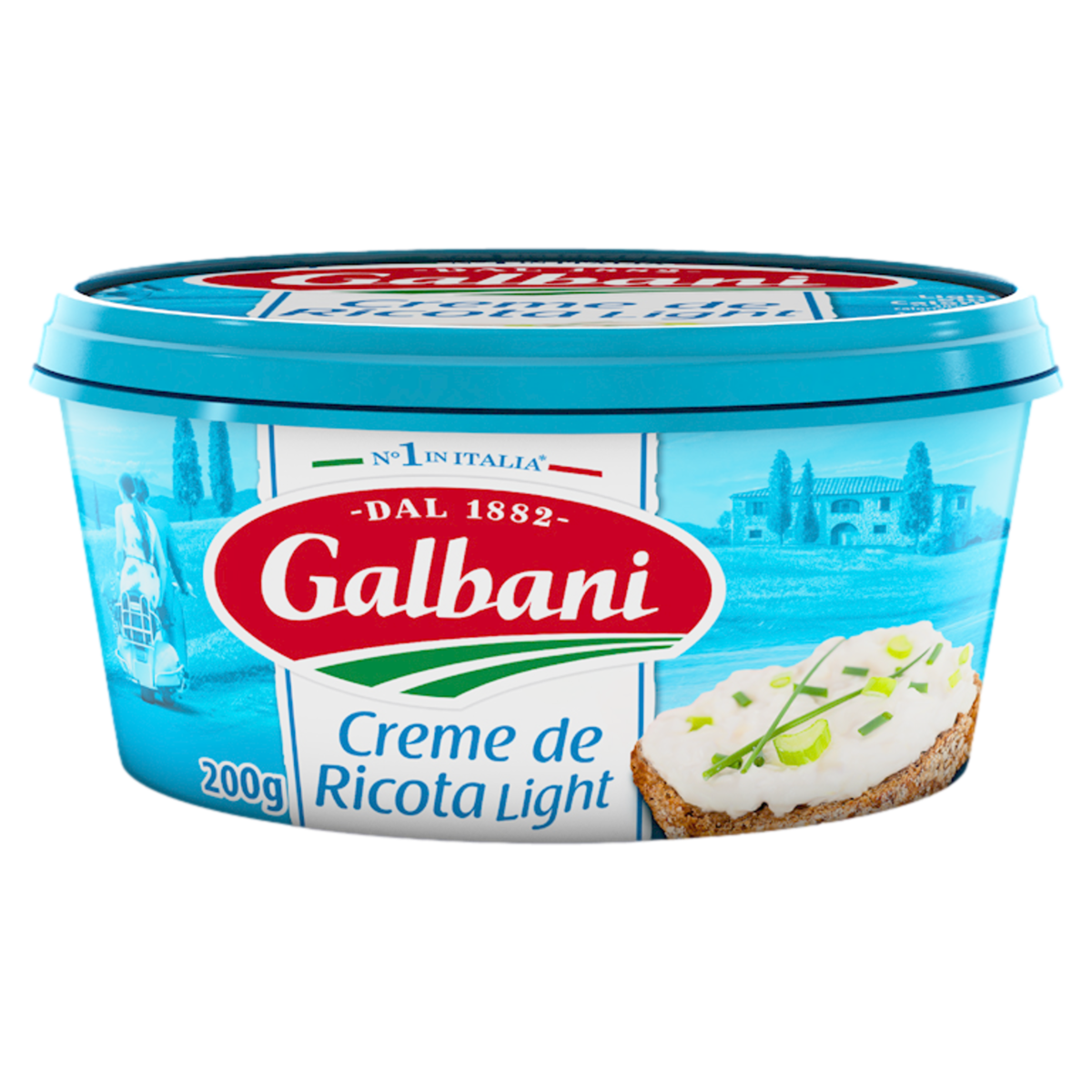 imagem de CREME DE RICOTA GALBANI 200G LIGHT POTE