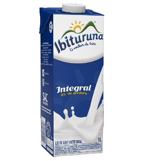 imagem de LEITE UHT LV IBITURUNA 1L INTEGRAL