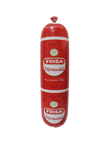 imagem de MORTADELA FRISA 1KG FINA TUBULAR