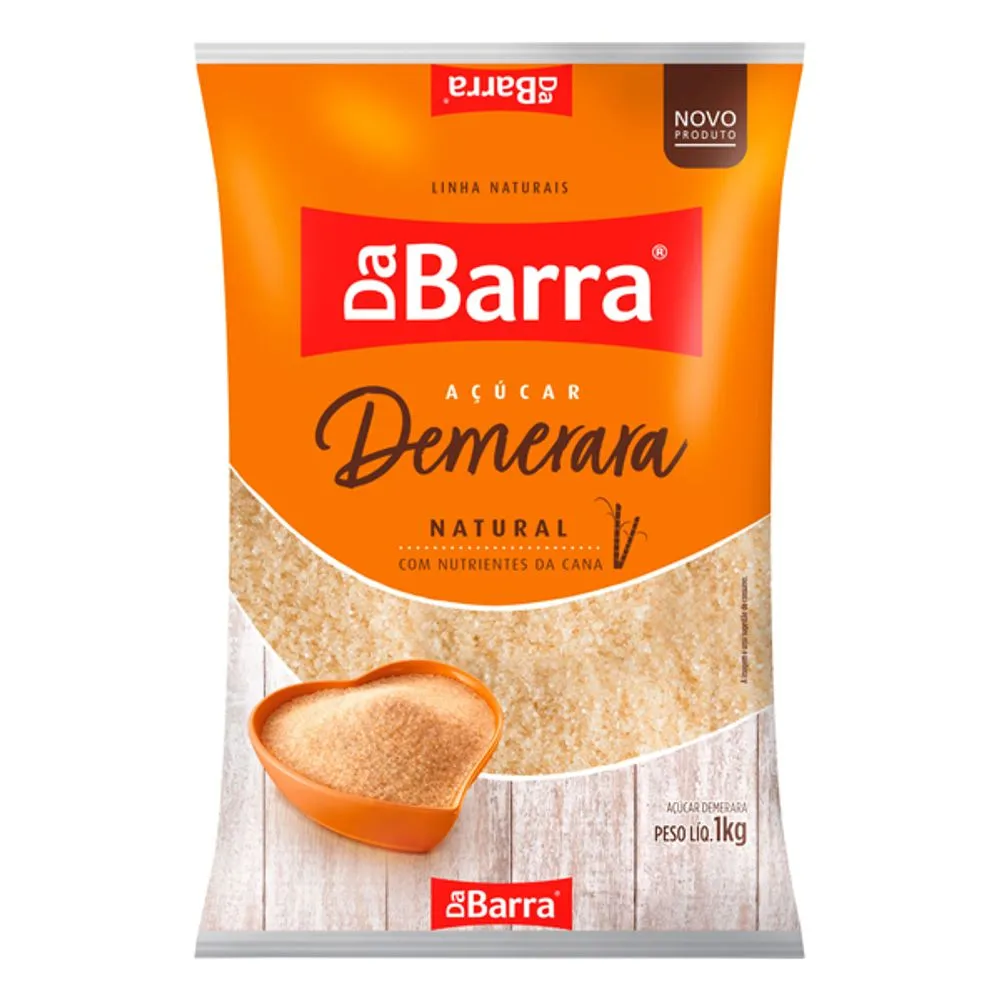 imagem de ACUCAR DA BARRA DEMERARA 1KG