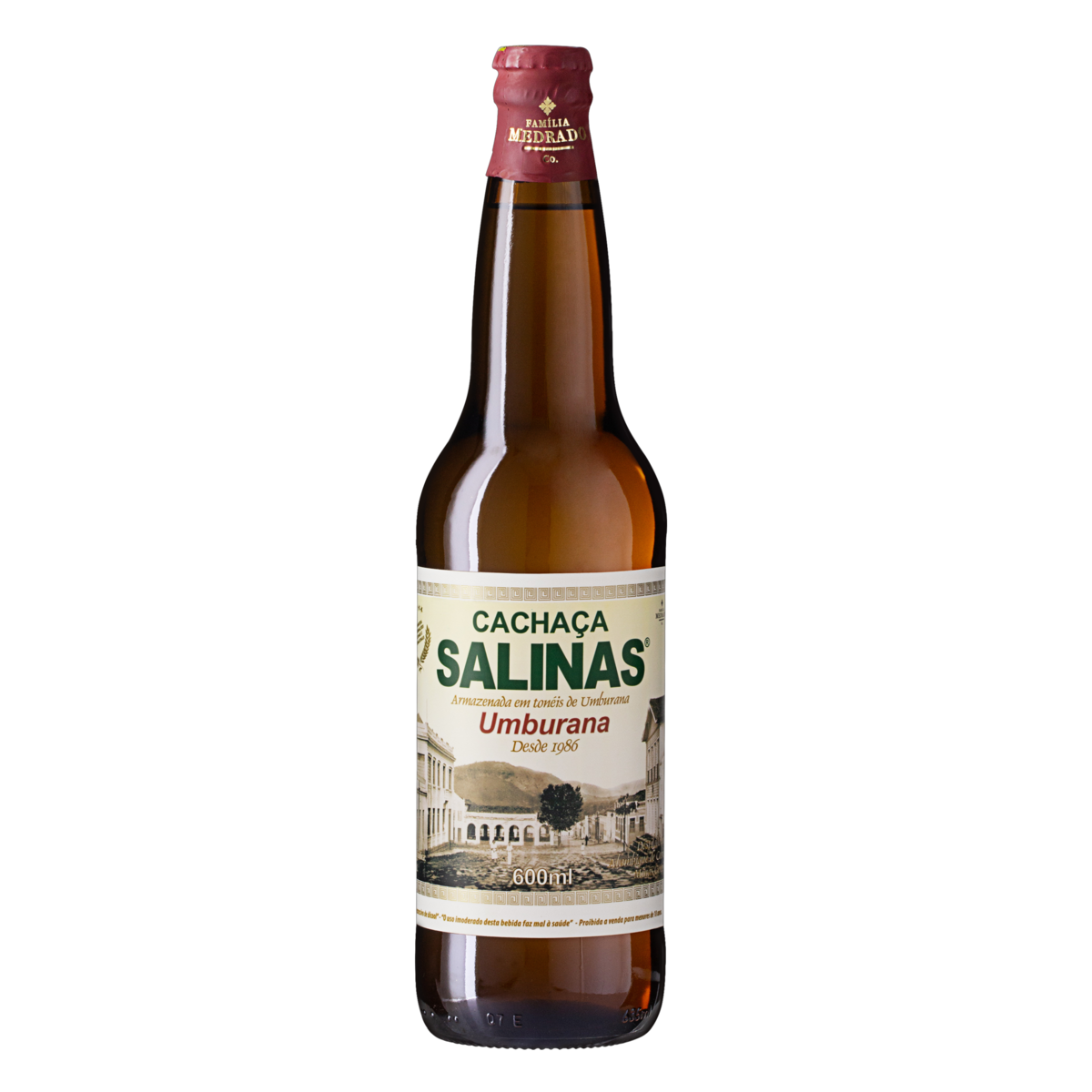 imagem de CACHACA SALINAS 600ML UMBURANA