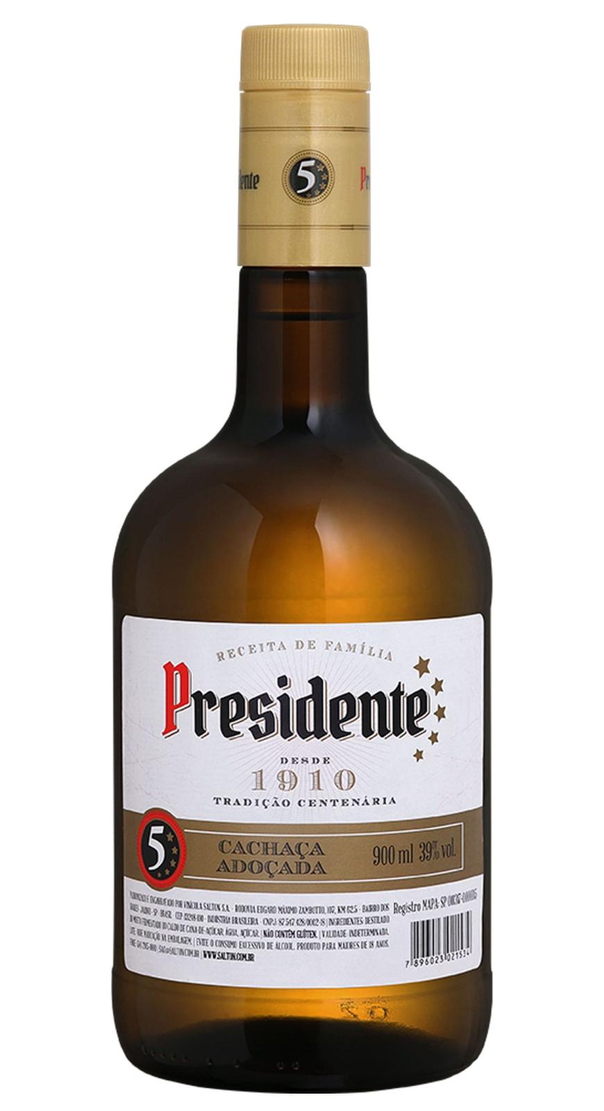 imagem de BB CACHACA PRESIDENTE 900ML